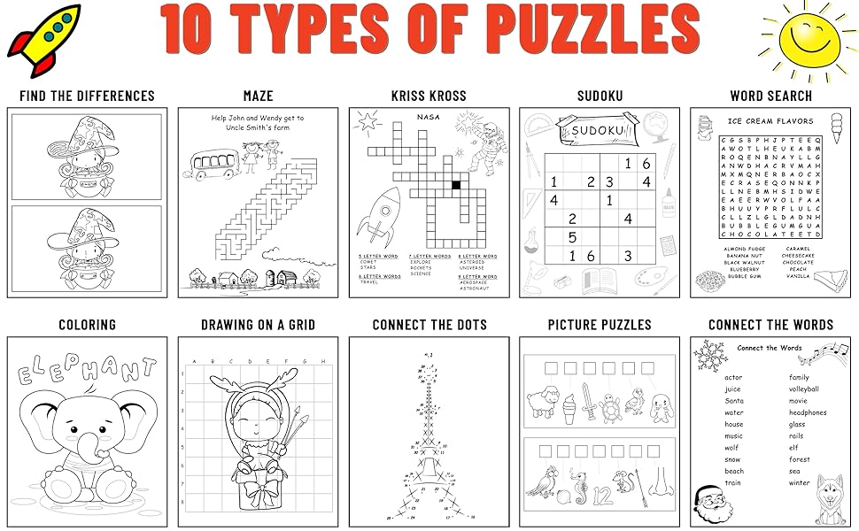 types of puzzles